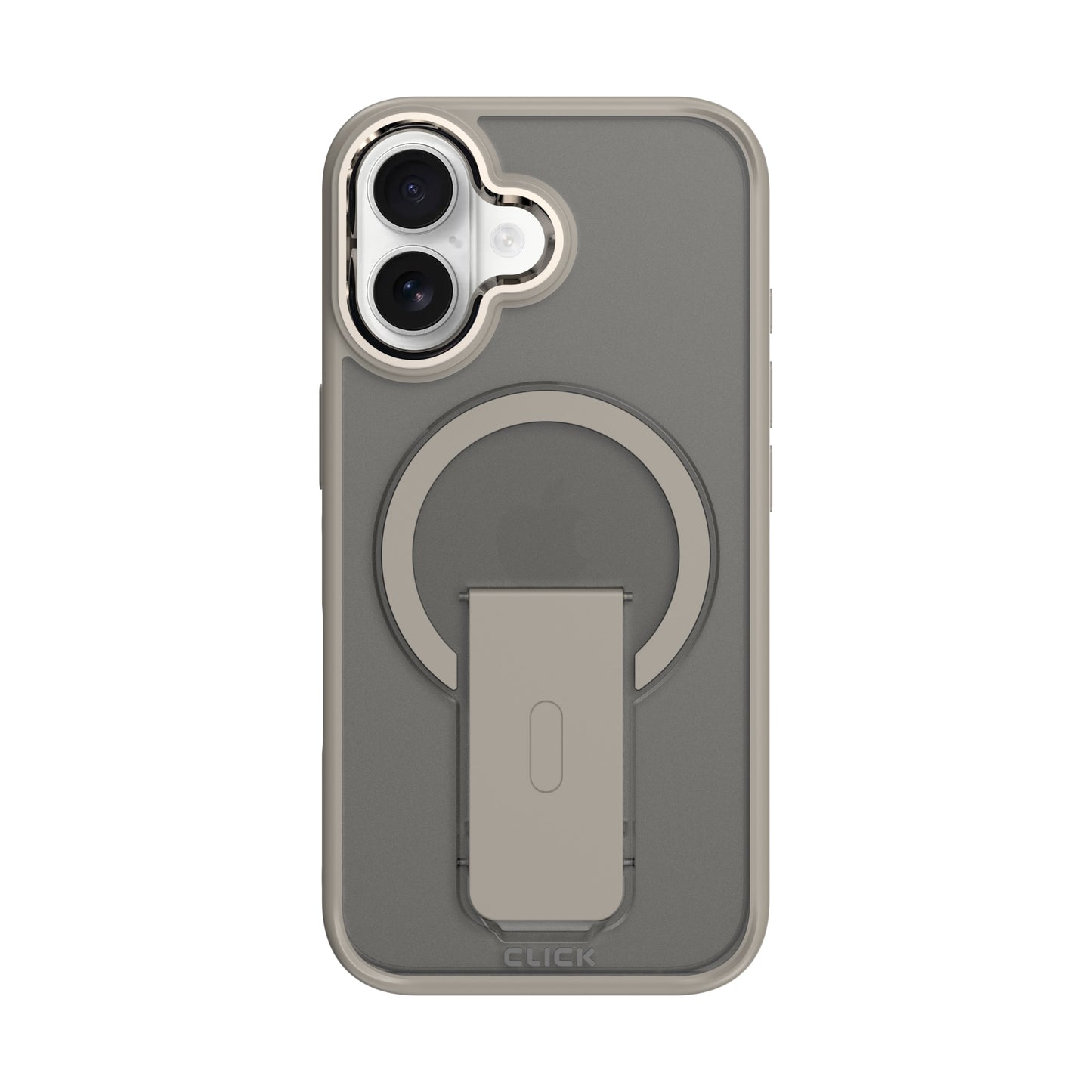 Coque CLICK Latch pour iPhone 16 Pro - Fumée
