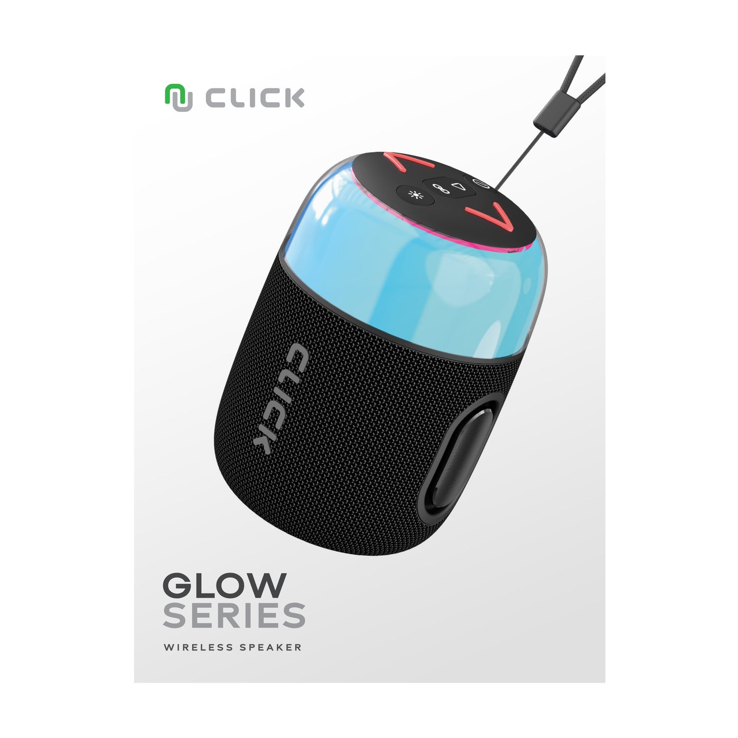 Altavoz CLICK Glow de 10 W - Negro