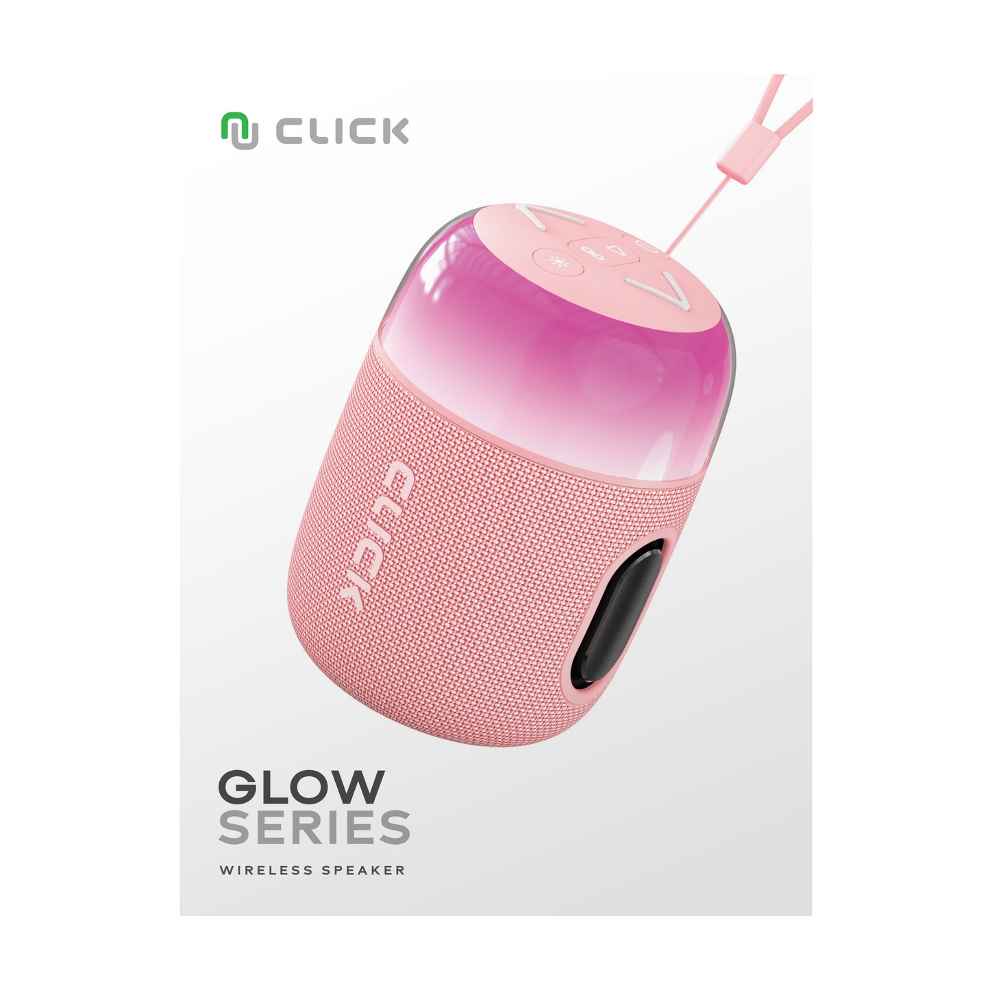 CLICK Glow 10W Speaker - Pink
