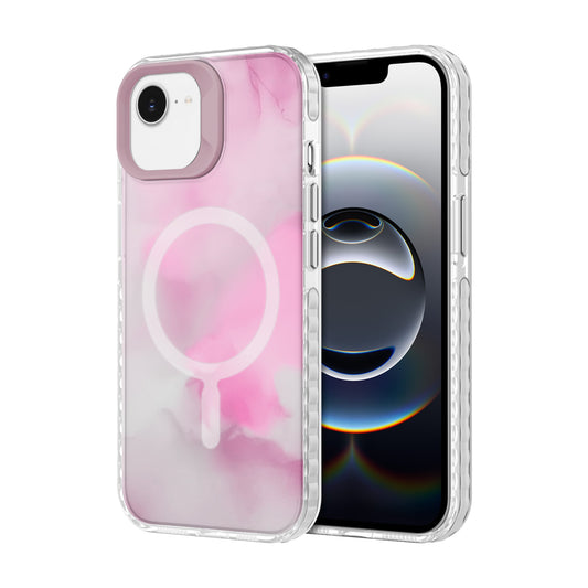 CLICK Cosmic MagSafe Series iPhone 16e/13/14/15 Case - Pink