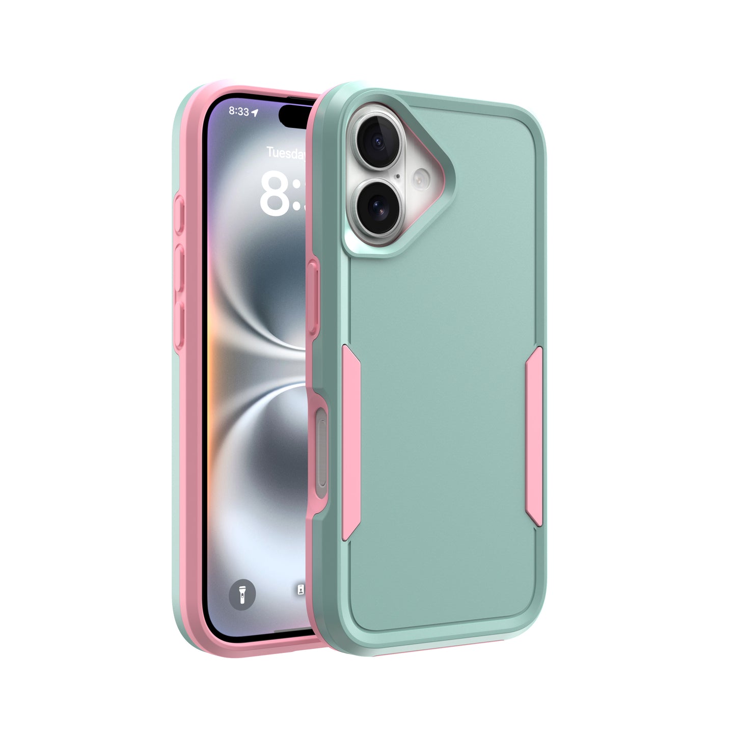 CLICK Impact MagSafe Series - Aqua Pink