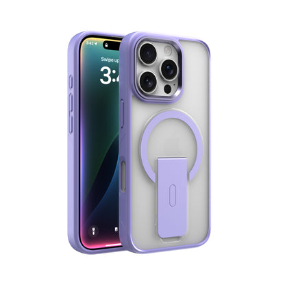 CLICK Latch Series iPhone 16 Pro Case - Clear Purple
