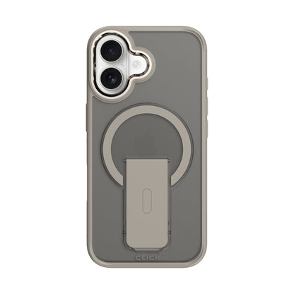 Coque CLICK Latch pour iPhone 16 Pro - Fumée