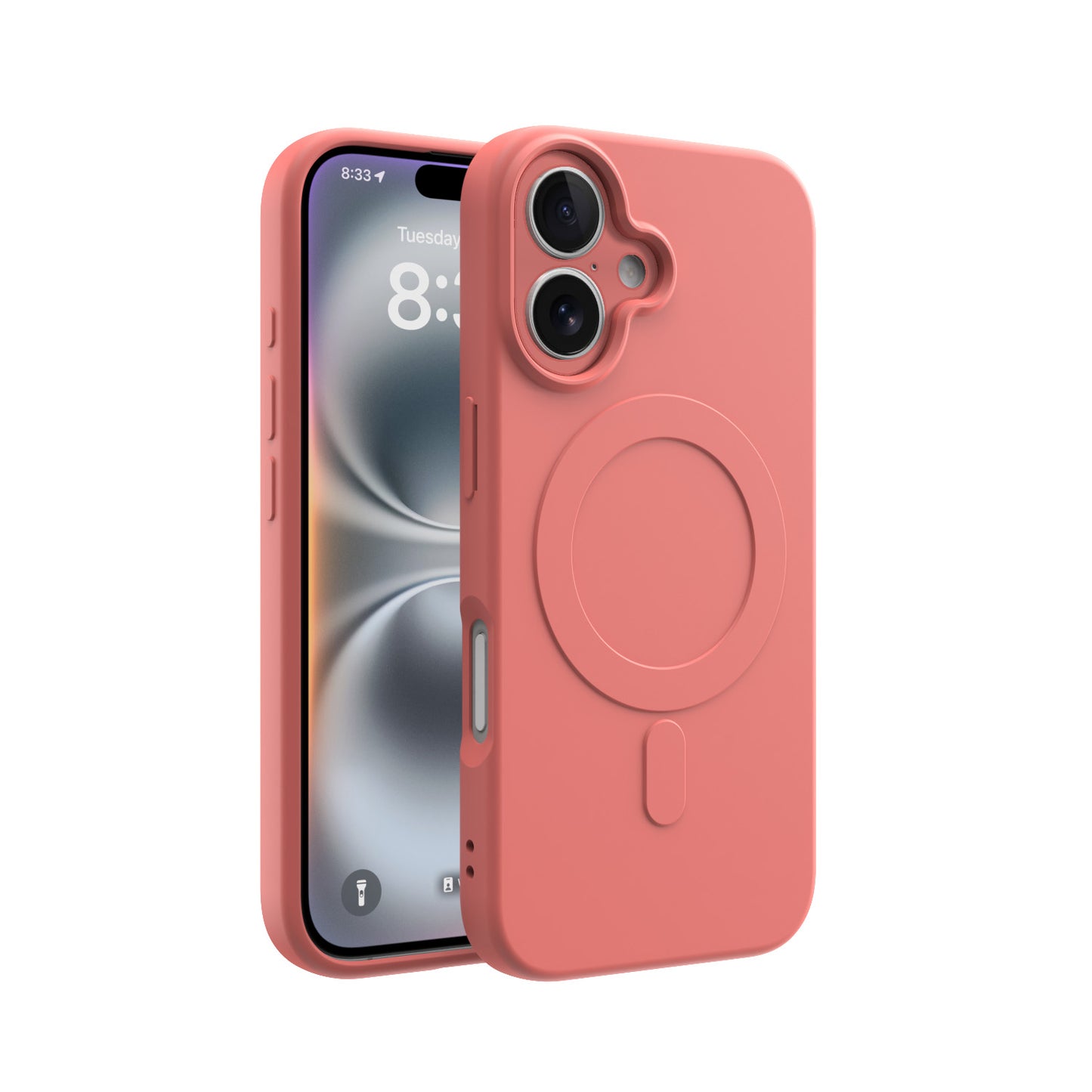 Étui en silicone CLICK Slim - Orange