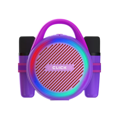 CLICK Mini Karaoke 20W Wireless Speaker with 2 Wireless Mics