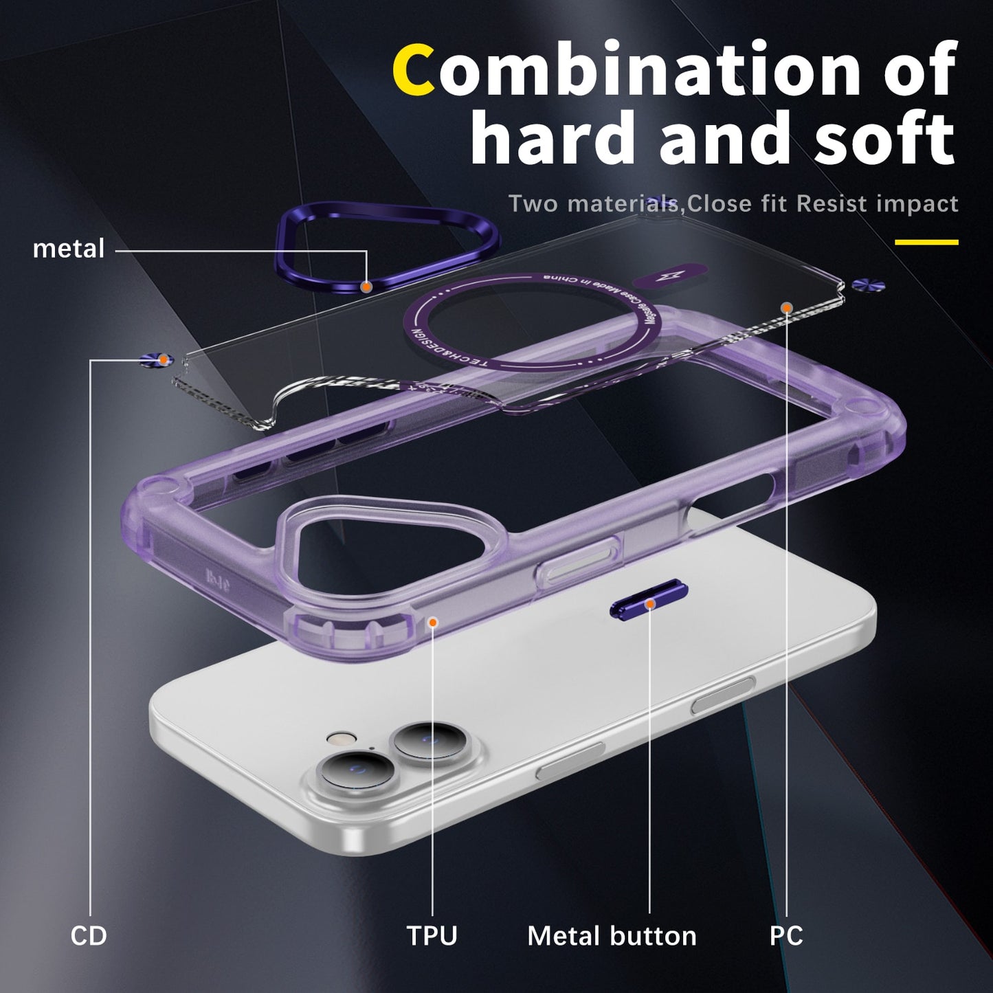 CLICK Edge Series iPhone 16 Plus Case