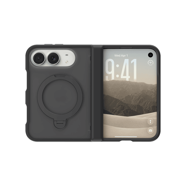 CLICK Fusion Fold Series iPhone Duo Case in Black